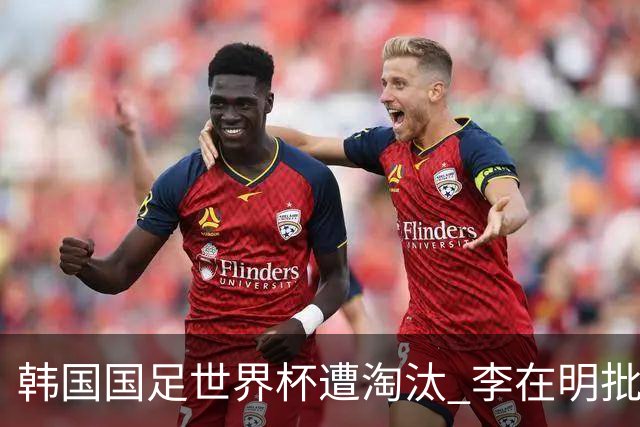 韩国国足世界杯遭淘汰 李在明批评足协失职